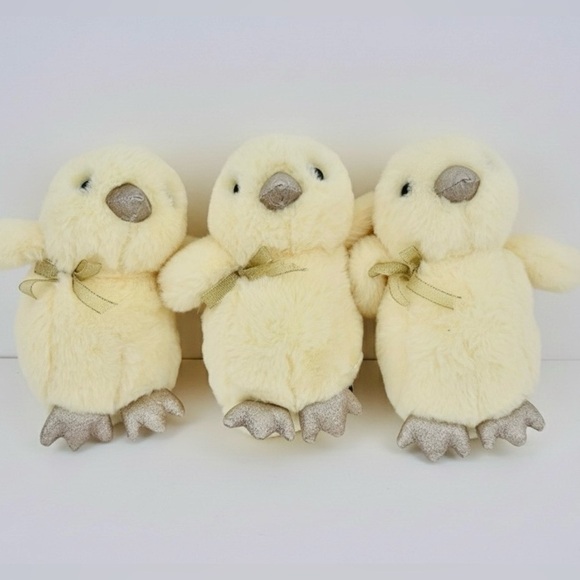 FAO Schwarz Other - 3 chicken friends plush stuffed toys F.A.O Schwartz